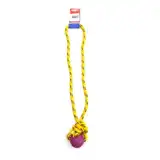 PETSPLAST PELOTA DE GOMA CHICA SOGA ALPINA 8MMX45CM