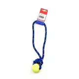 PETSPLAST PELOTA DE GOMA CHICA SOGA ALPINA 8MMX25CM