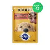PEDIGREE POUCH CARNE EN SALSA (CAJA X 12U) 