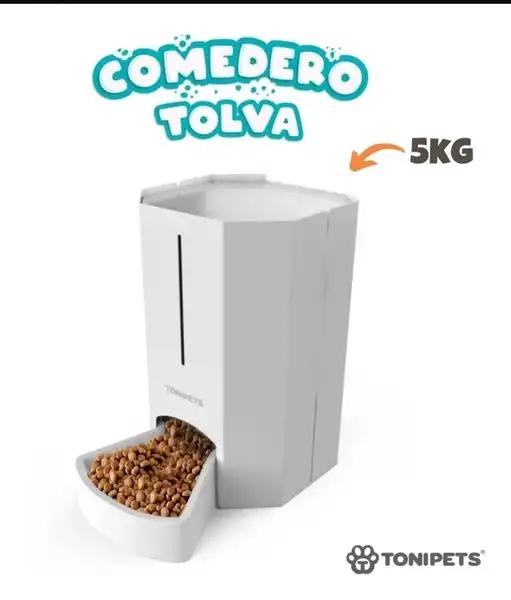 TONIPETS COMEDERO TOLVA PERRO L