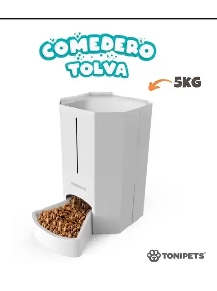 TONIPETS COMEDERO TOLVA PERRO L