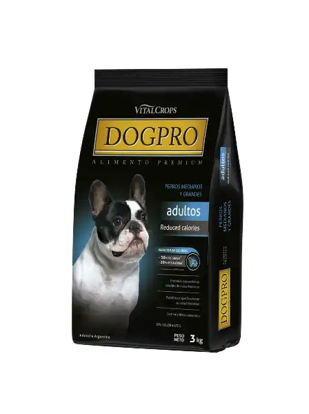 DOGPRO REDUCED CALORIES ADULTOS X 3 KG