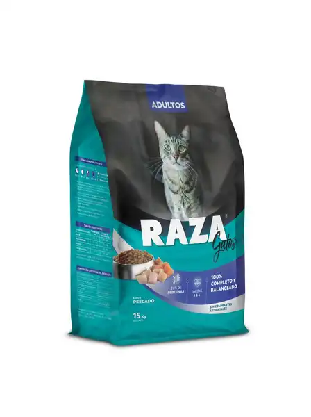 RAZA GATO PESCADO 15KG