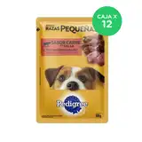 PEDIGREE POUCH CARNE RAZAS PEQUEÑAS (CAJA X 12U)