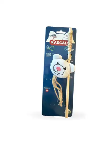 RASCALS CAÑITA INTERACTIVA OSO PARA GATOS