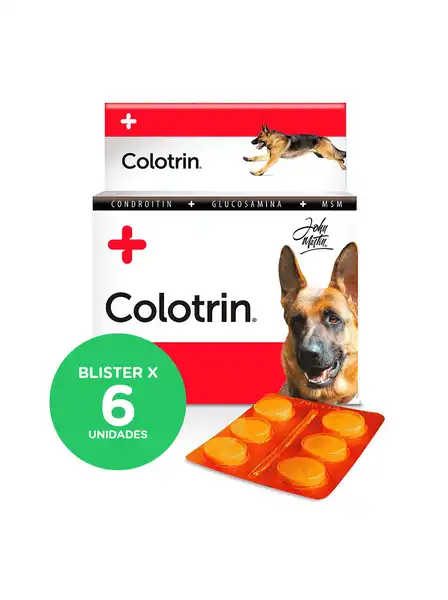 JOHNMARTIN COLOTRIN PALATABLE X 30 COMP (BLISTER X 6 COMP)