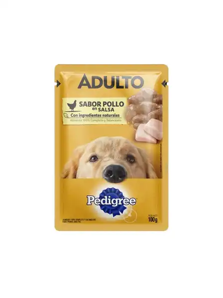 PEDIGREE POUCH POLLO EN SALSA 100GRS