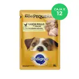 PEDIGREE POUCH POLLO RAZAS PEQUEÑAS (CAJA X 12U)