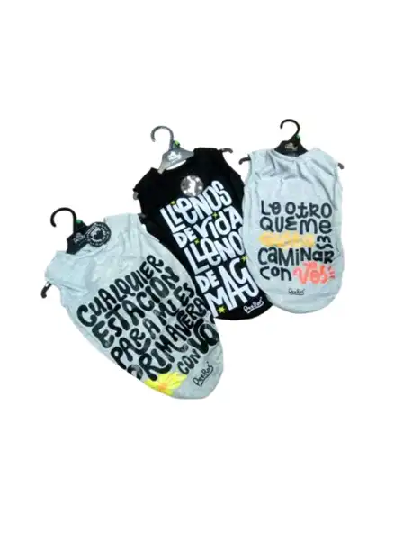 PER-ROS BUZO FRISA DISEÑO FRASES - T4 40