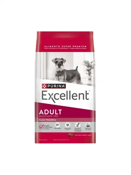 EXCELLENT ADULT DOG RAZA PEQUEÑA SMART 1KG 