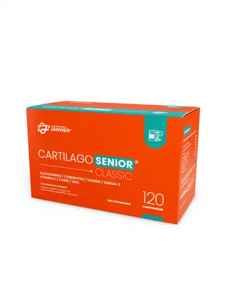 Medicamento Janvier Cartilago Senior X 120 Comp para Perros