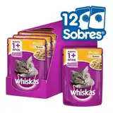 WHISKAS POUCH POLLO EN SALSA (CAJA X 12U)