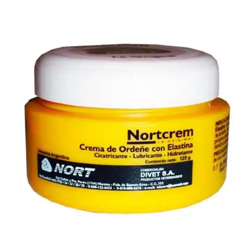NORT CREMA DE ORDEÑE C/ELASTINA X 125GRS 