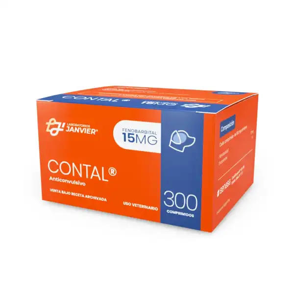 JANVIER CONTAL 15 MG X 300 COMP.