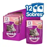 WHISKAS POUCH SALMON (CAJA X 12U)