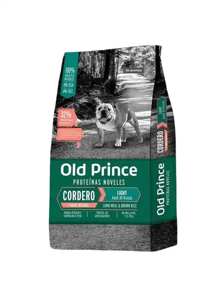 OLDPRINCE NOVEL CORDERO Y ARROZ LIGHT 15 KG 