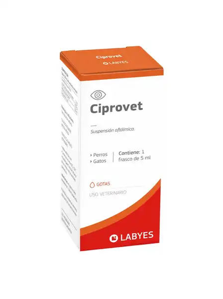LABYES CIPROVET L.A. X 5 CC 