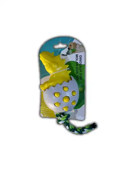PER-ROS JUGUETE DINOSAURIO EN HUEVO 10X15 CM