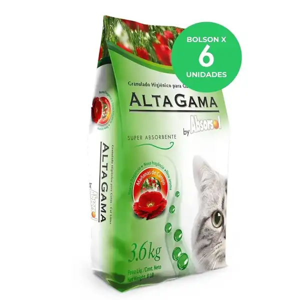 ABSORSOL AG MAÑANAS DE CAMPO 6 UNIDADES X 3.6 KG