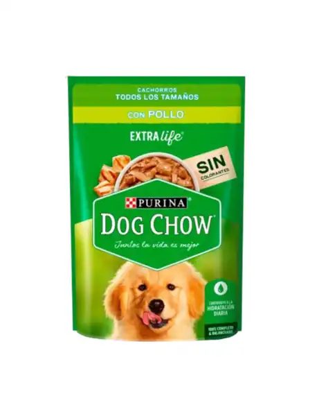 DOGCHOW WET CACHORRO POLLO 100GRS