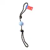 PETSPLAST PELOTA DE GOMA MEDIANA CON SOGA ALPINA