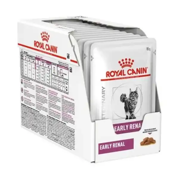 ROYAL EARLY RENAL CAT POUCH 85GRS (CAJA X 12 UNIDADES)