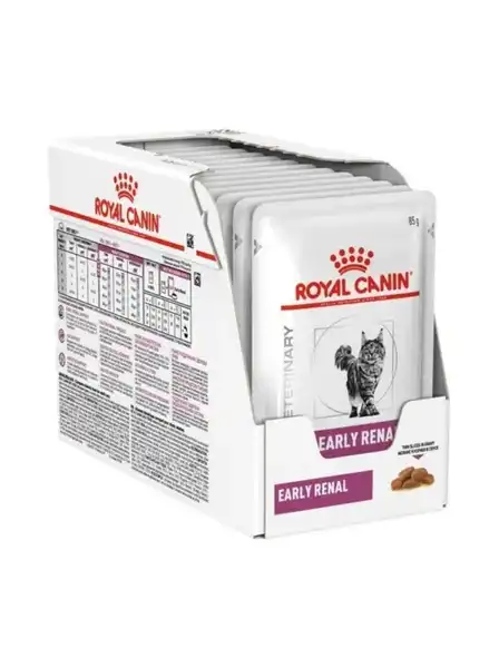ROYAL EARLY RENAL CAT POUCH 85GRS (CAJA X 12 UNIDADES)