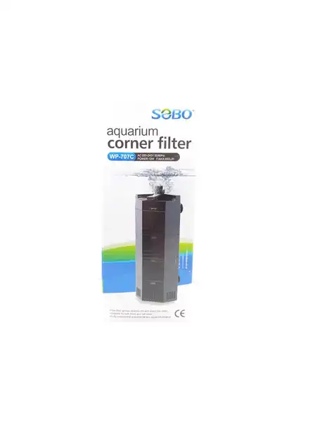 SOBO FILTRO INTERNO ESQUINERO 650L/H WP-707C