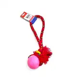 PETSPLAST PELOTA DE GOMA MEDIANA SOGA ALPINA 12MMX30CM S403