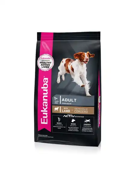 EUKANUBA ADULT MEDIUM BREED CORDERO 3KG