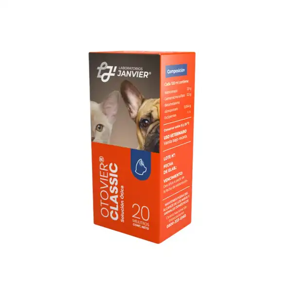 JANVIER OTOVIER CLASSIC SOLUCION OTICA X 20 CC 