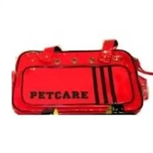 PER-ROS BOLSO PETCARE ROJO Y NEGRO - 