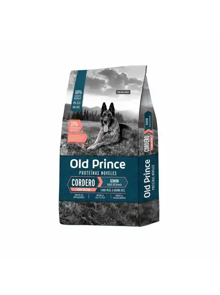 OLDPRINCE NOVEL CORDERO Y ARROZ SENIOR 3KG