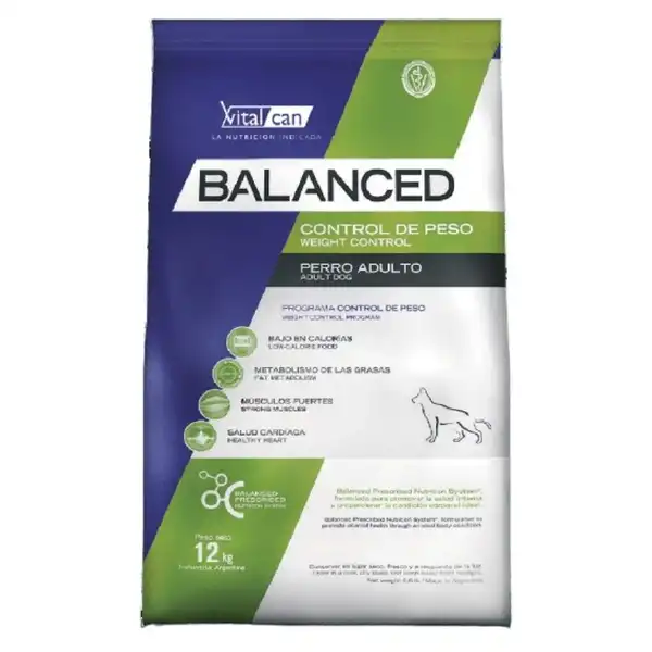 VITALCAN BALANCED CONTROL PESO ALL AGES 12KG 