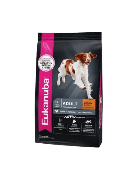 EUKANUBA ADULT MEDIUM BREED 15KG