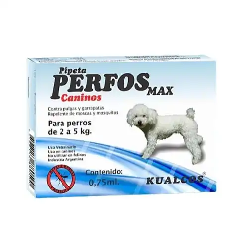KUALCOS PERFOS MAX CANINOS MULTIDOSIS GOTERO X 75 ML. 