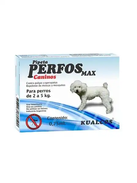 KUALCOS PERFOS MAX CANINOS MULTIDOSIS GOTERO X 75 ML. 