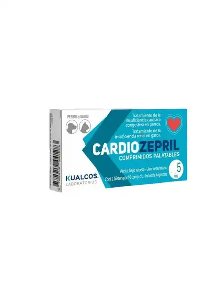 KUALCOS CARDIOZEPRIL 5MG X 20 COMP (E2)