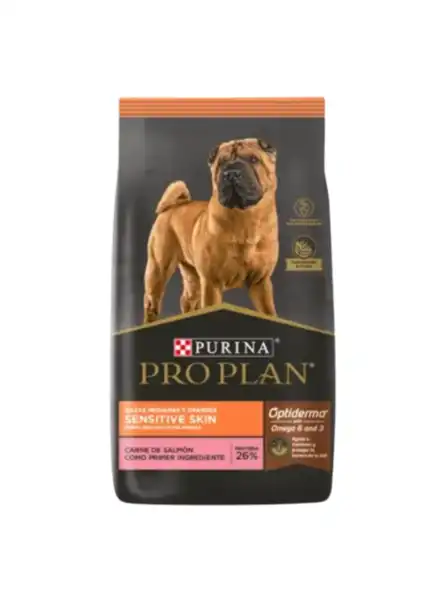 PROPLAN SENSITIVE SKIN RAZA MEDIANA & GRANDE 3KG
