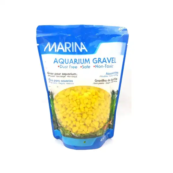 MARINA AQUA GRAVEL AMARILLA 450GR
