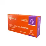JANVIER KETOCONAZOL 200 MG (CAJITA X 10)