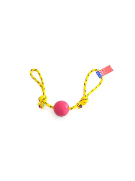 PETSPLAST PELOTA DE GOMA MEDIANA SOGA ALPINA 8MMX50CM S502
