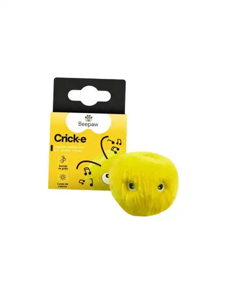 BEEPAW JUGUETE PELOTA PELUCHE BEEPAW CRICK-E AMARILLO