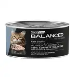 Alimento Húmedo Vitalcan Balanced Souffle de Merluza Gato Senior 85 g