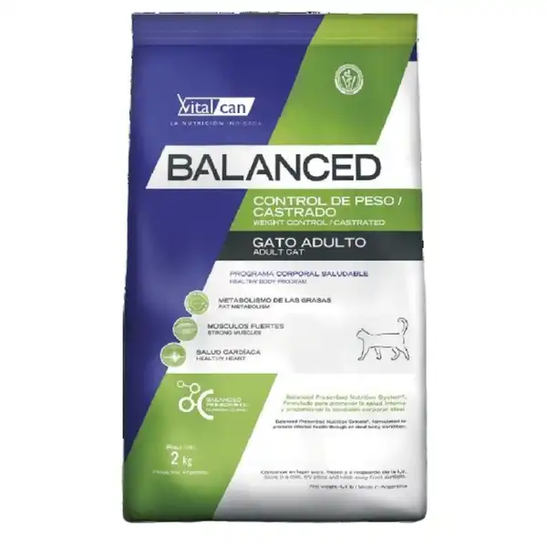 VITALCAN BALANCED GATO CTRL. PESO/CSTRDO. 7,5KG