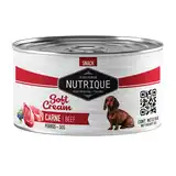 NUTRIQUE SOFT CREAM PERROS CARNE 85 GR X UNIDAD (LATA)