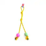 PETSPLAST PELOTA DE GOMA MEDIANA SOGA ALPINA 12MMX70CM S603